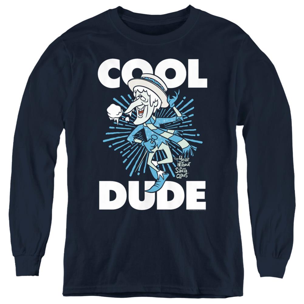 The Year Without A Santa Claus Cool Dude Youth Long-Sleeve T-Shirt
