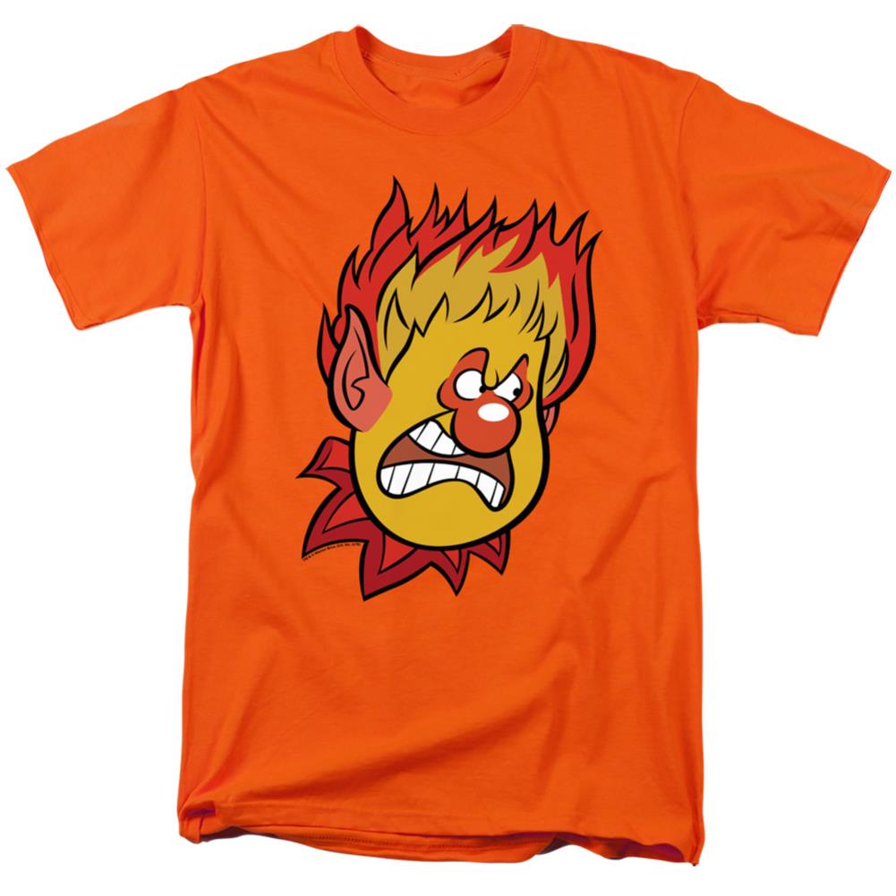 The Year Without A Santa Claus Heat Miser Men's 18/1 Cotton Short-Sleeve T-Shirt