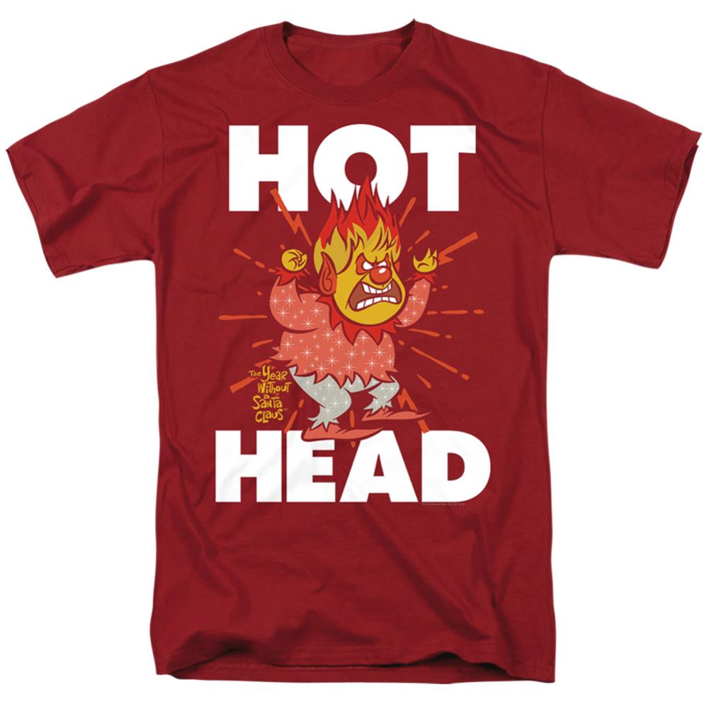 The Year Without A Santa Claus Hot Head Men's 18/1 Cotton Short-Sleeve T-Shirt