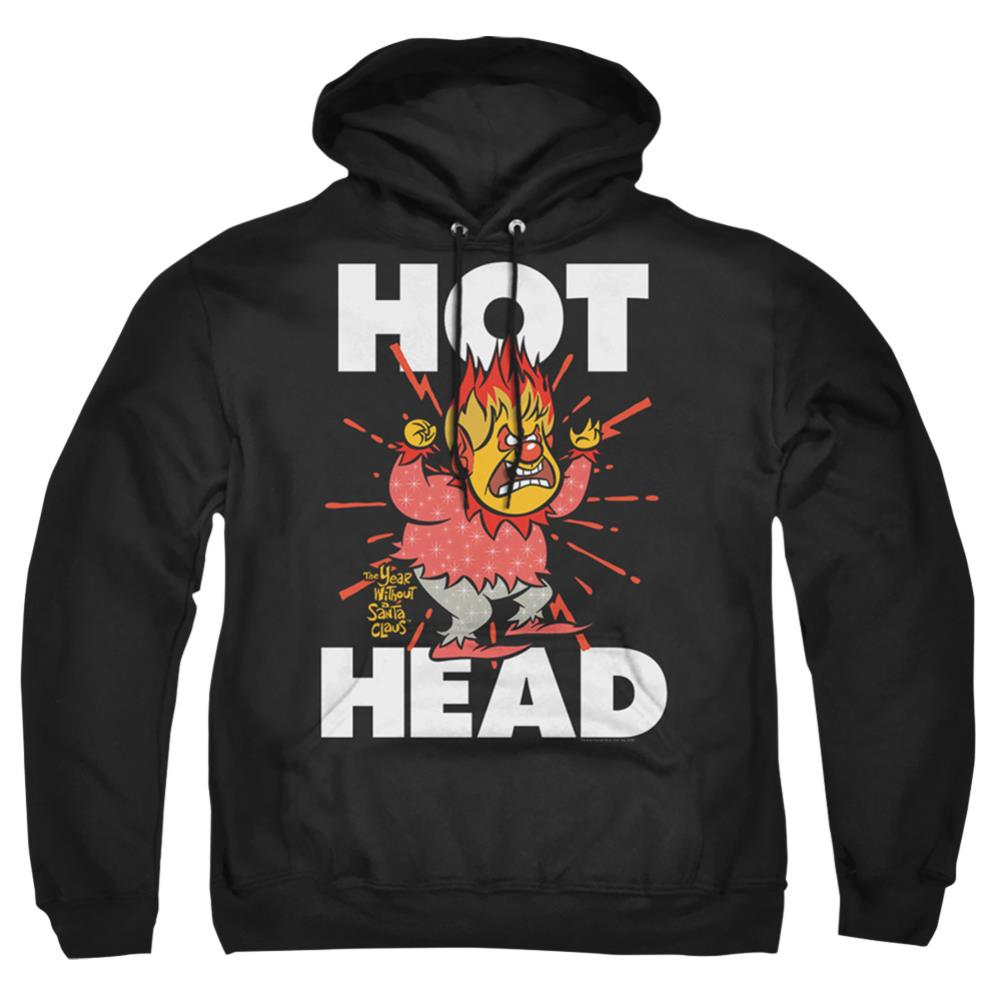 The Year Without A Santa Claus Hot Head Men's Pull-Over 75 25 Poly Hoodie