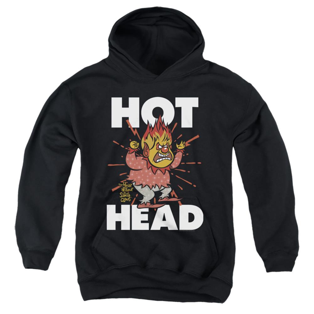 The Year Without A Santa Claus Hot Head Youth Cotton Poly Pull-Over Hoodie