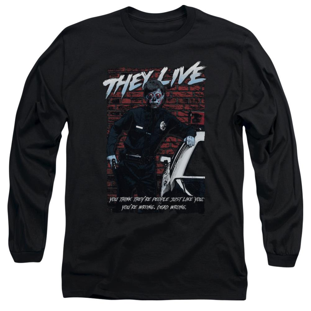 They Live Dead Wrong Men's 18/1 Cotton Long-Sleeve T-Shirt