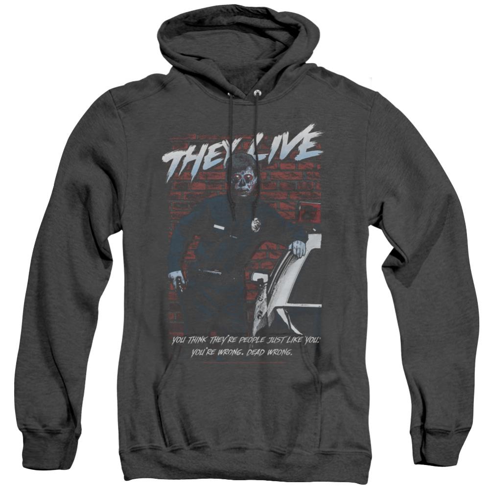 They Live Dead Wrong Men's Pull-Over Hoodie