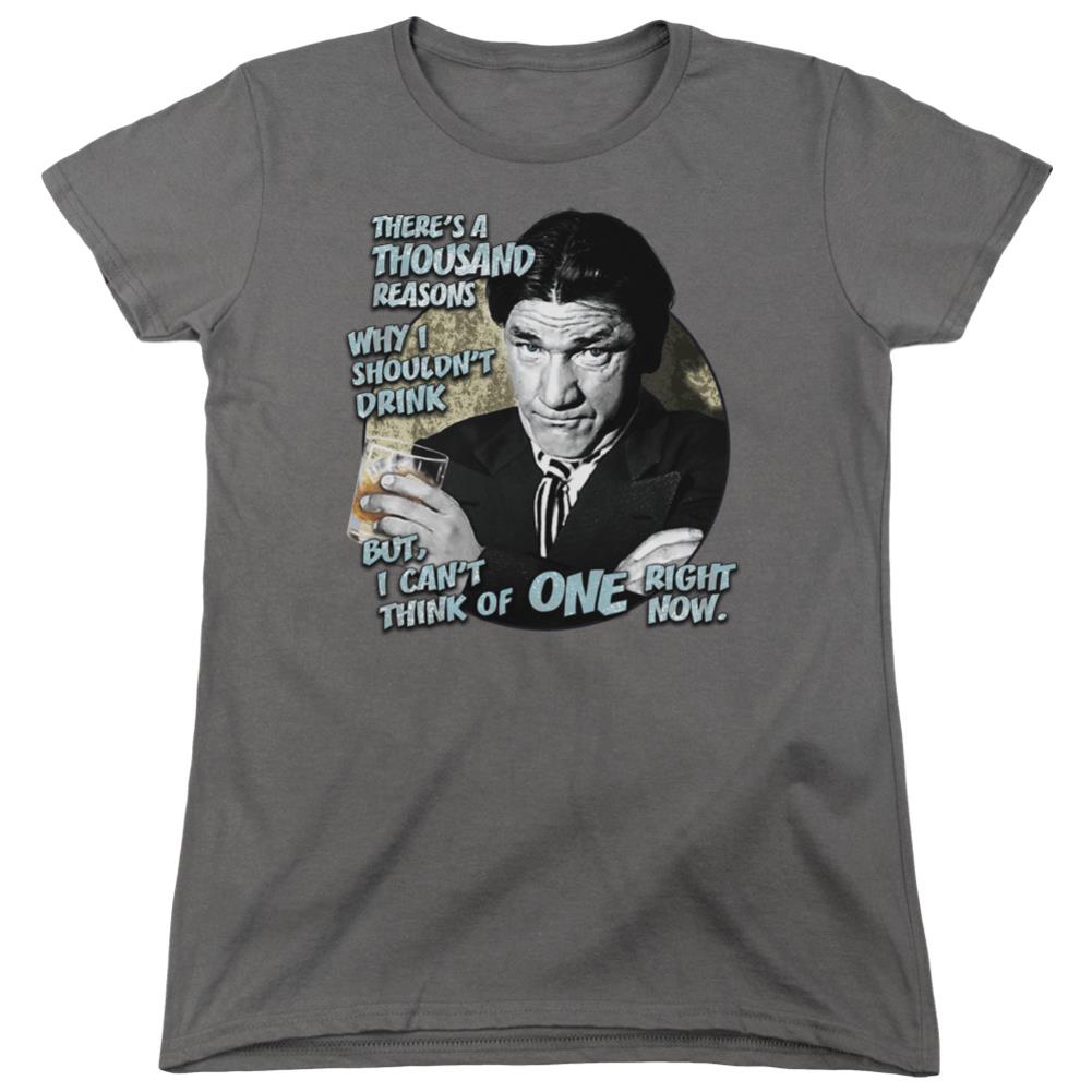 Three Stooges Drink Women's 18/1 Cotton Short-Sleeve T-Shirt