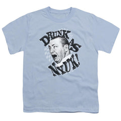 Three Stooges Drunk Youth 18/1 100% Cotton Short-Sleeve T-Shirt