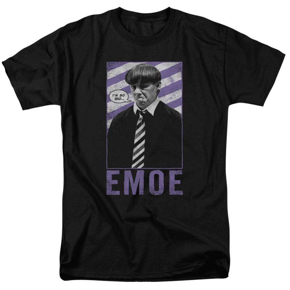 Three Stooges Emoe Men's 18/1 Cotton Short-Sleeve T-Shirt