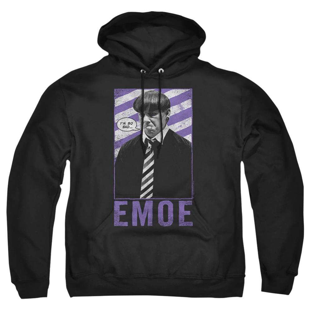 Three Stooges Emoe Men's Pull-Over 75 25 Poly Hoodie