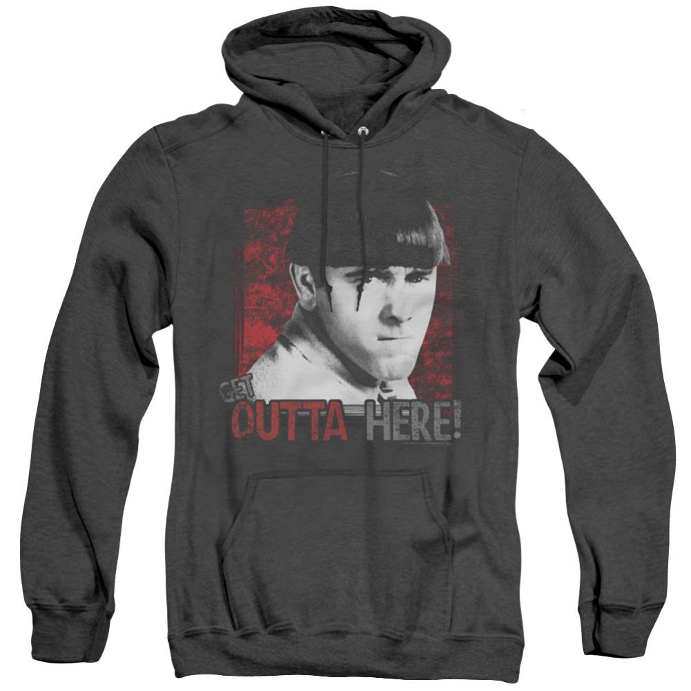 Three Stooges Get Outta Here Men's Pull-Over Hoodie
