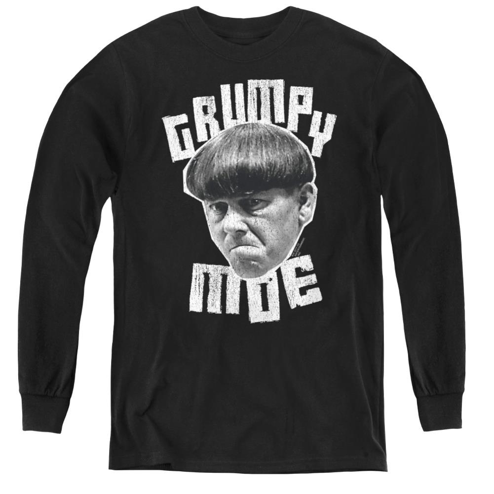 Three Stooges Grumpy Moe Youth Long-Sleeve T-Shirt