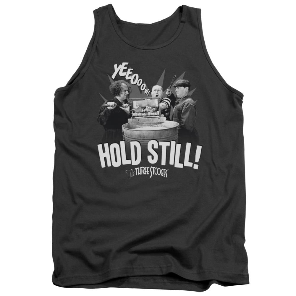 Three Stooges Hold Still Men's 18/1 Cotton Tank Top
