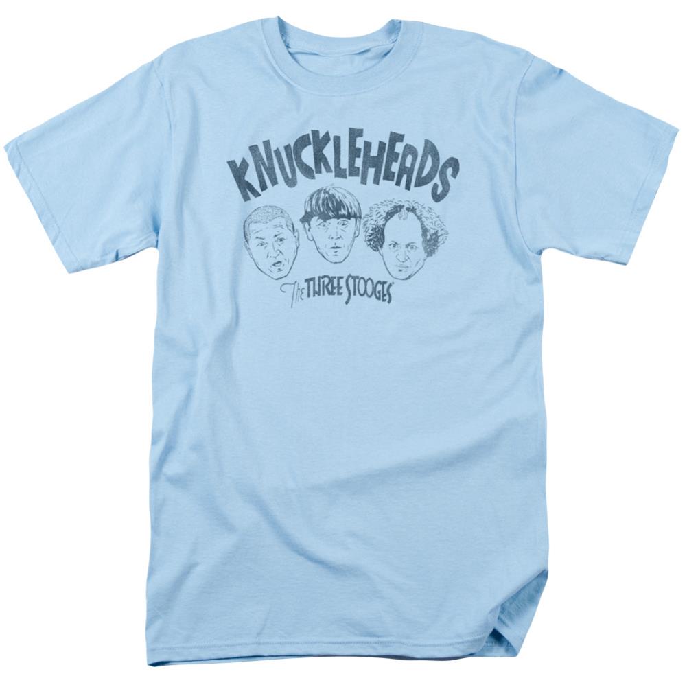 Three Stooges Knuckleheads Men's 18/1 Cotton Short-Sleeve T-Shirt