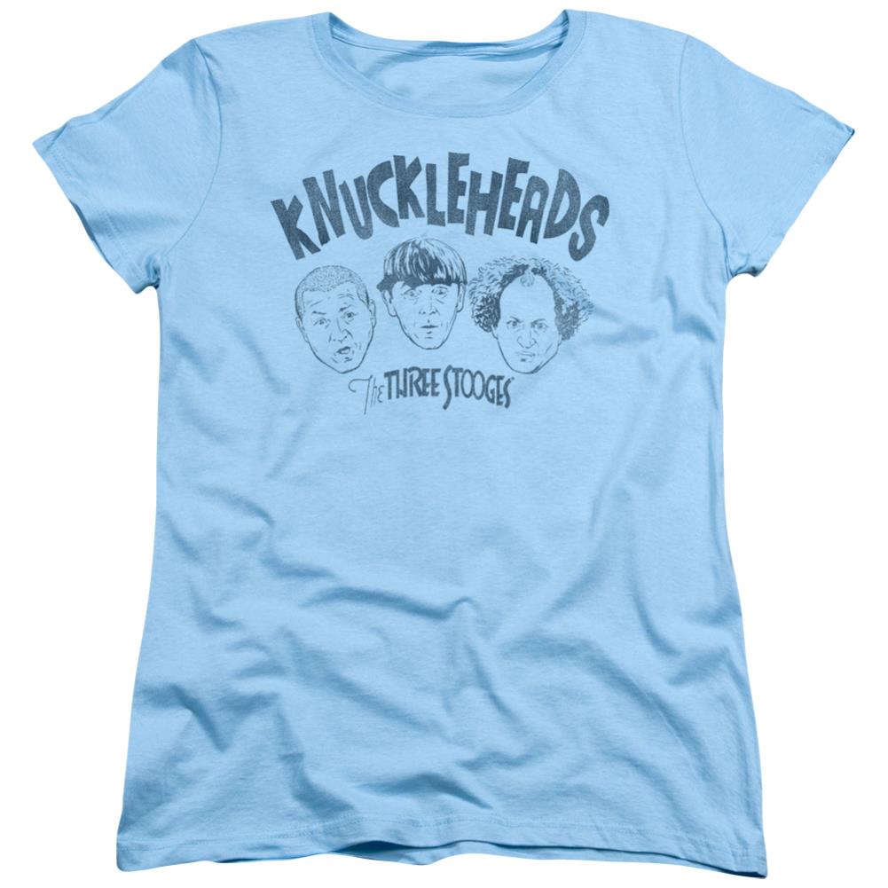 Three Stooges Knuckleheads Women's 18/1 Cotton Short-Sleeve T-Shirt