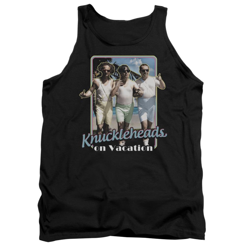 Three Stooges Knucklesheads On Vacation Men's 18/1 Cotton Tank Top