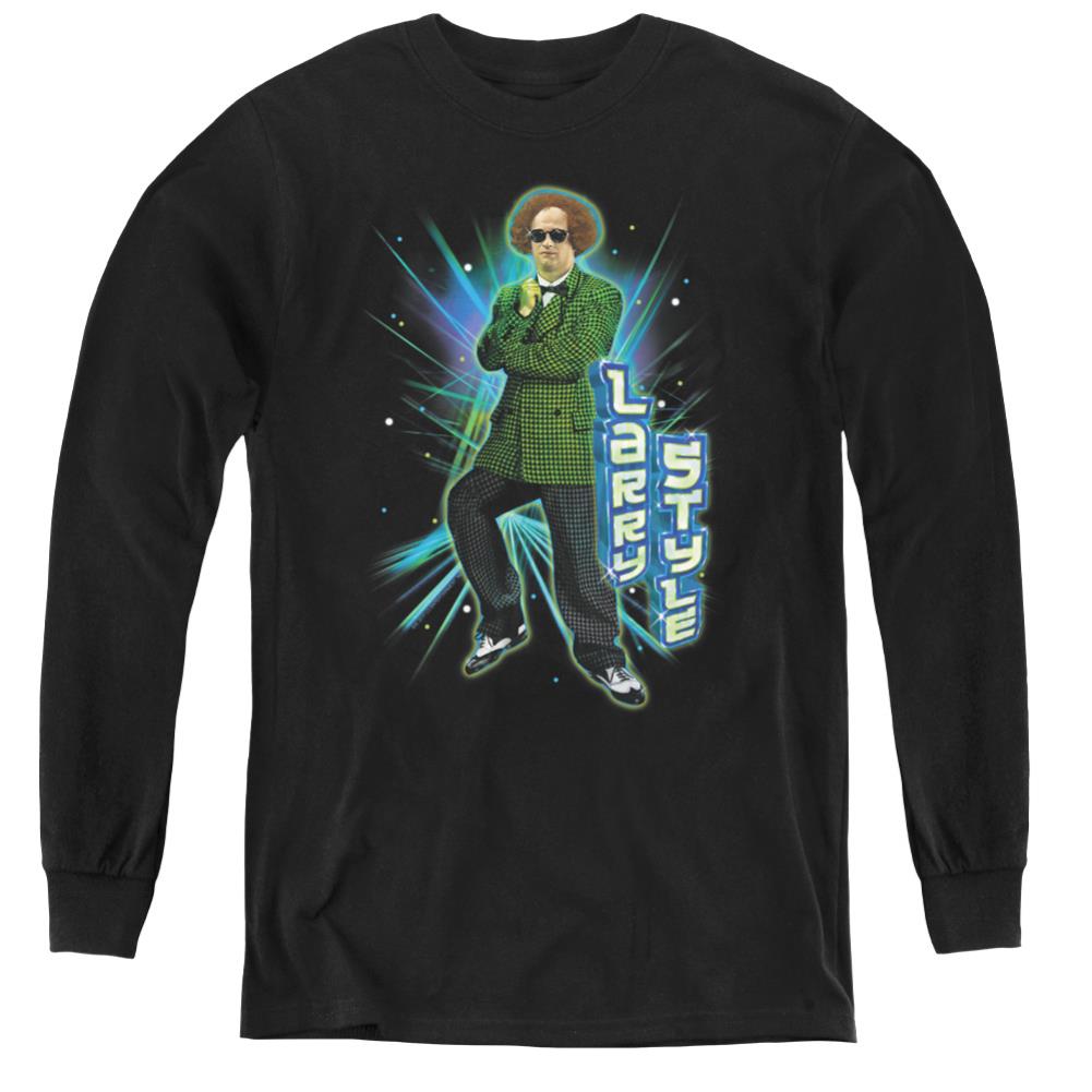 Three Stooges Larry Style Youth Long-Sleeve T-Shirt