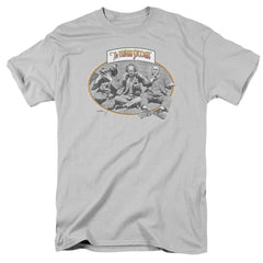 Three Stooges Monkey See Men's 18/1 Cotton Short-Sleeve T-Shirt