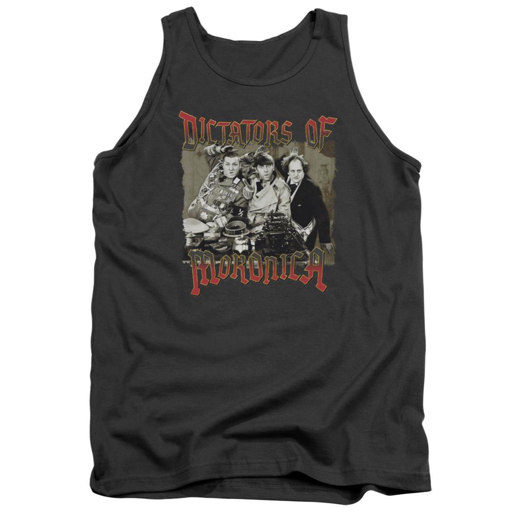 Three Stooges Moronica Men's 18/1 Cotton Tank Top
