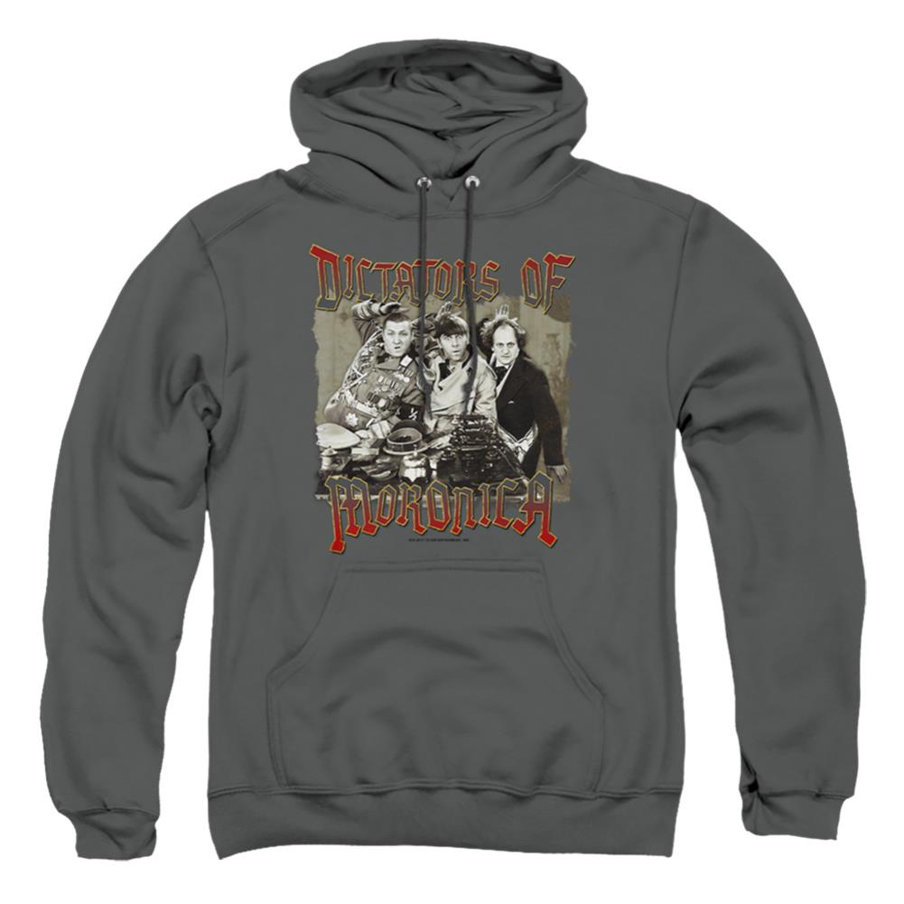 Three Stooges Moronica Men's Pull-Over 75 25 Poly Hoodie
