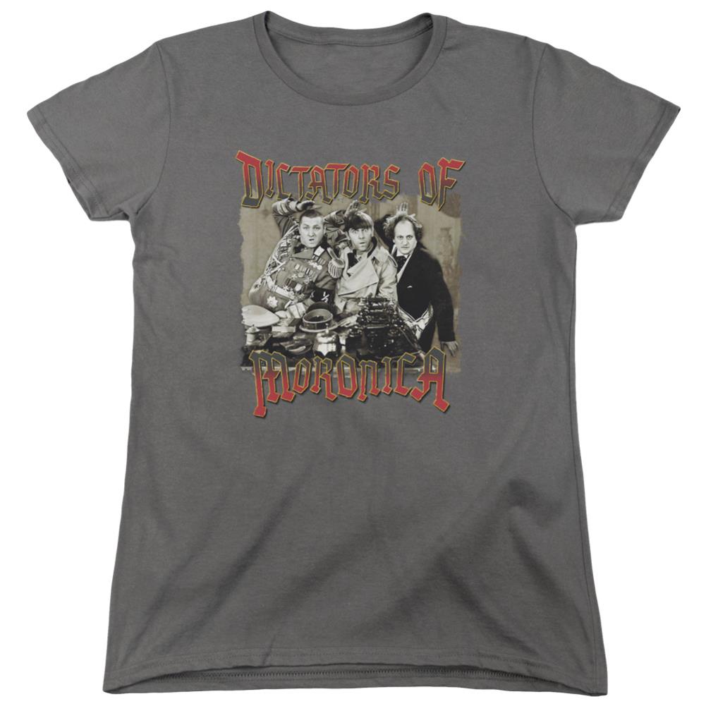Three Stooges Moronica Women's 18/1 Cotton Short-Sleeve T-Shirt