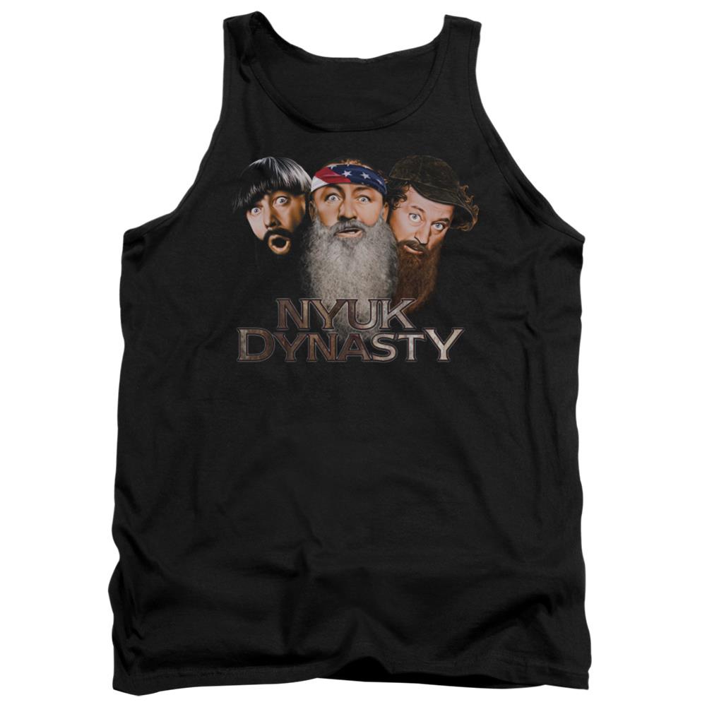 Three Stooges Nyuk Dynasty 2 Men's 18/1 Cotton Tank Top