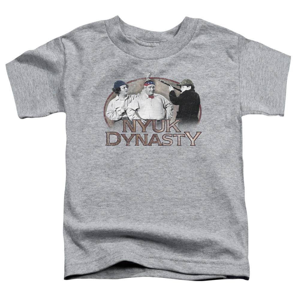 Three Stooges Nyuk Dynasty Toddler 18/1 Cotton Short-Sleeve T-Shirt