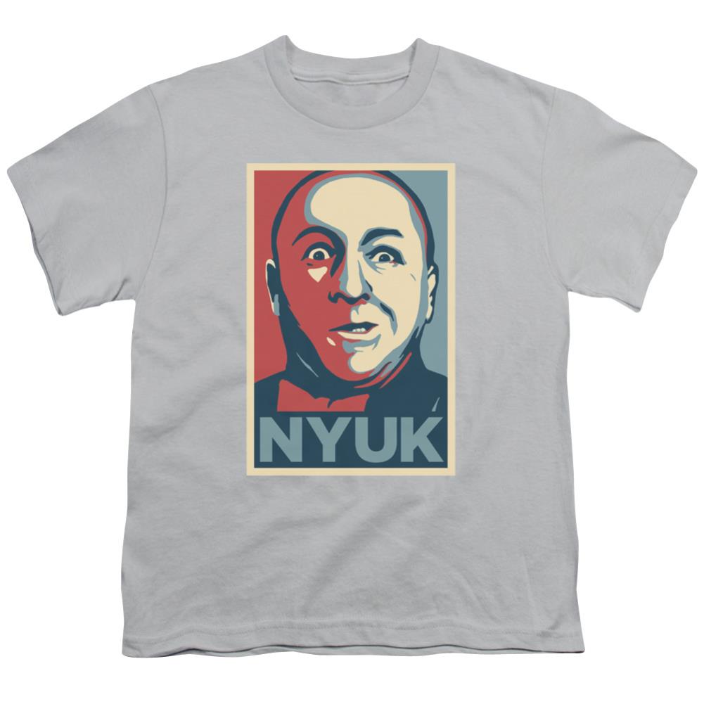 Three Stooges Nyuk Youth 18/1 100% Cotton Short-Sleeve T-Shirt