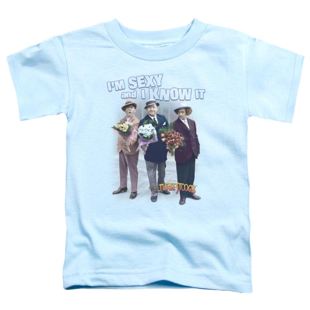 Three Stooges Sexy Toddler 18/1 Cotton Short-Sleeve T-Shirt