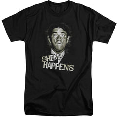 Three Stooges Shemp Happens Men's 18/1 Tall Cotton Short-Sleeve T-Shirt
