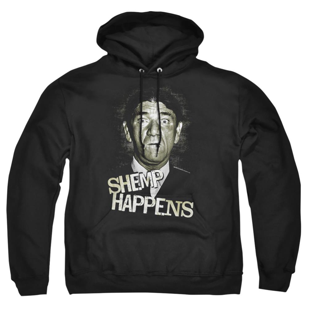 Three Stooges Shemp Happens Men's Pull-Over 75 25 Poly Hoodie