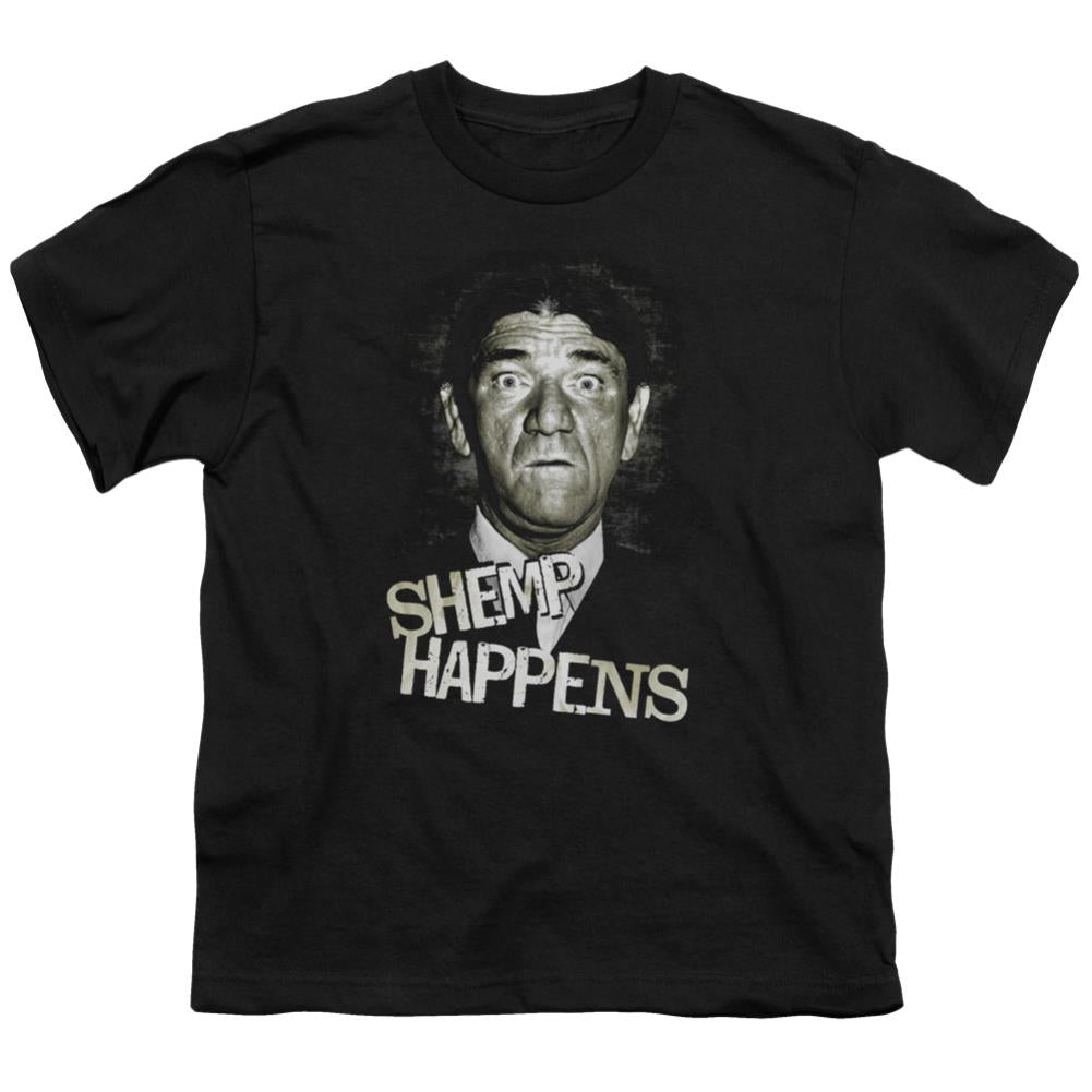 Three Stooges Shemp Happens Youth 18/1 100% Cotton Short-Sleeve T-Shirt