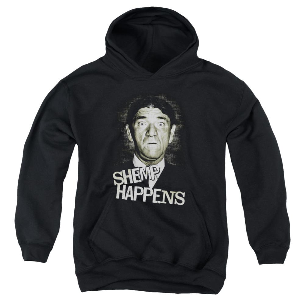 Three Stooges Shemp Happens Youth Cotton Poly Pull-Over Hoodie