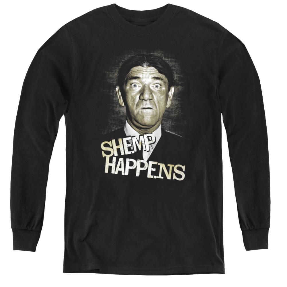 Three Stooges Shemp Happens Youth Long-Sleeve T-Shirt