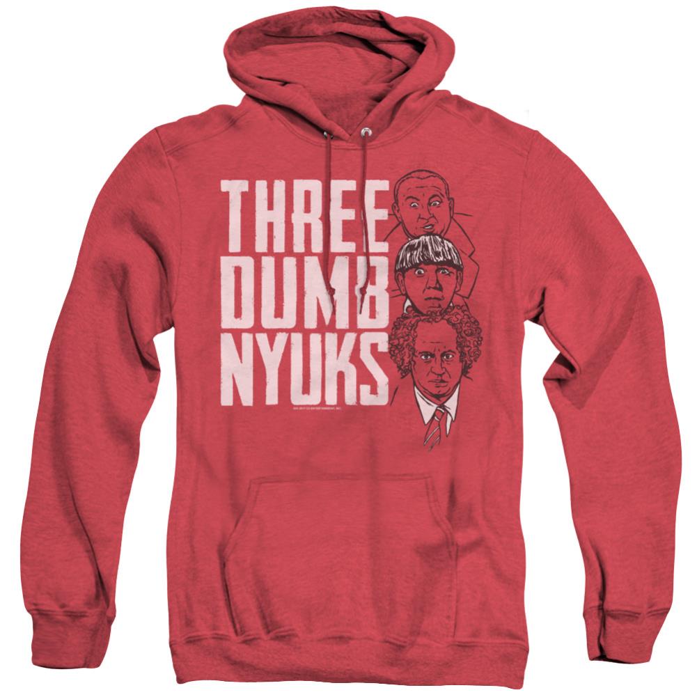 Three Stooges Three Dumb Nyuks Men's Pull-Over Hoodie