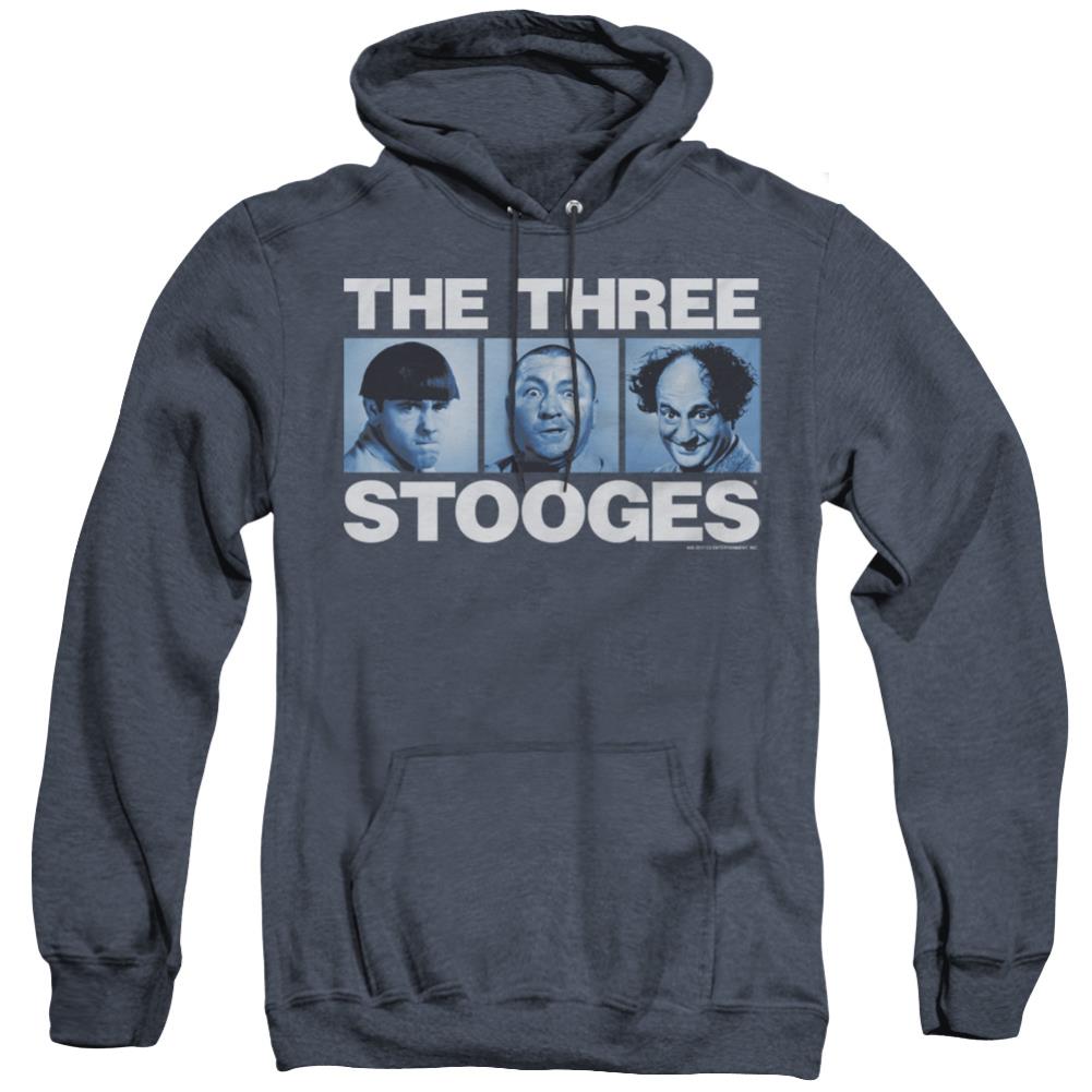 Three Stooges Three Squares Men's Pull-Over Hoodie
