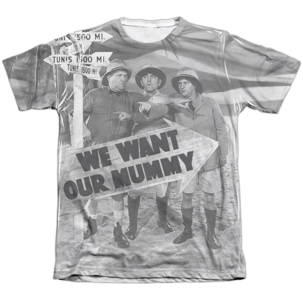 Three Stooges Tunis 1500 Men's Regular Fit Poly Cotton Short-Sleeve T-Shirt