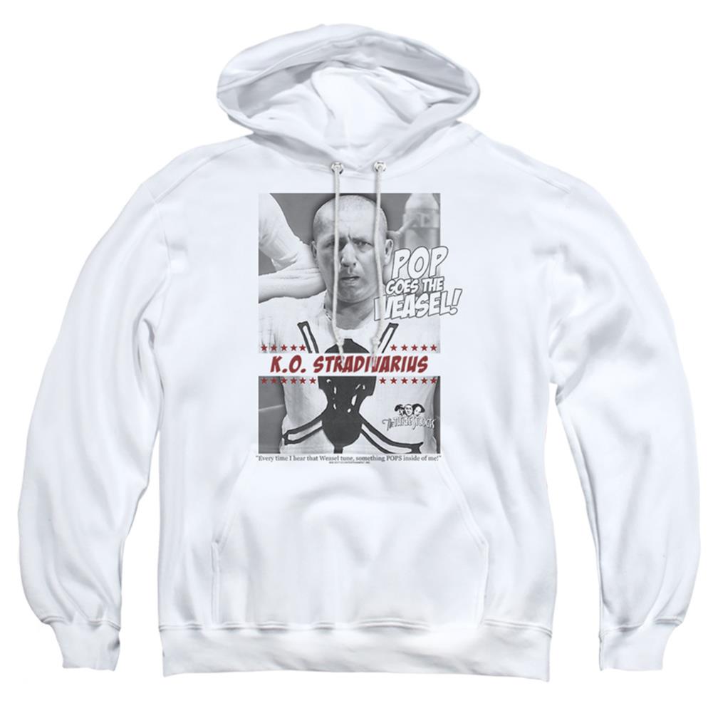 Three Stooges Weasel Men's Pull-Over 75 25 Poly Hoodie