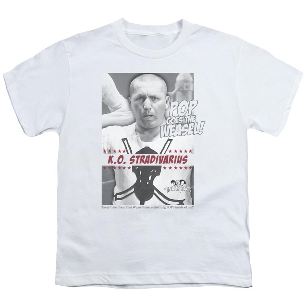 Three Stooges Weasel Youth 18/1 100% Cotton Short-Sleeve T-Shirt