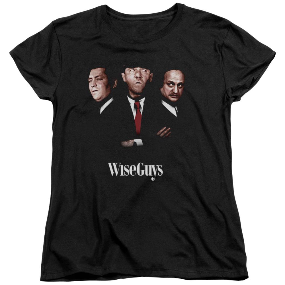 Three Stooges Wiseguys Women's 18/1 Cotton Short-Sleeve T-Shirt