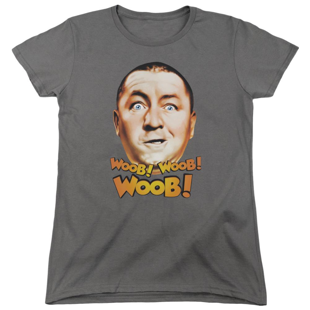 Three Stooges Woob Woob Woob Women's 18/1 Cotton Short-Sleeve T-Shirt