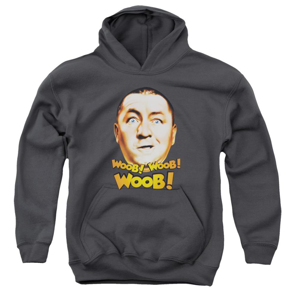 Three Stooges Woob Woob Woob Youth Cotton Poly Pull-Over Hoodie