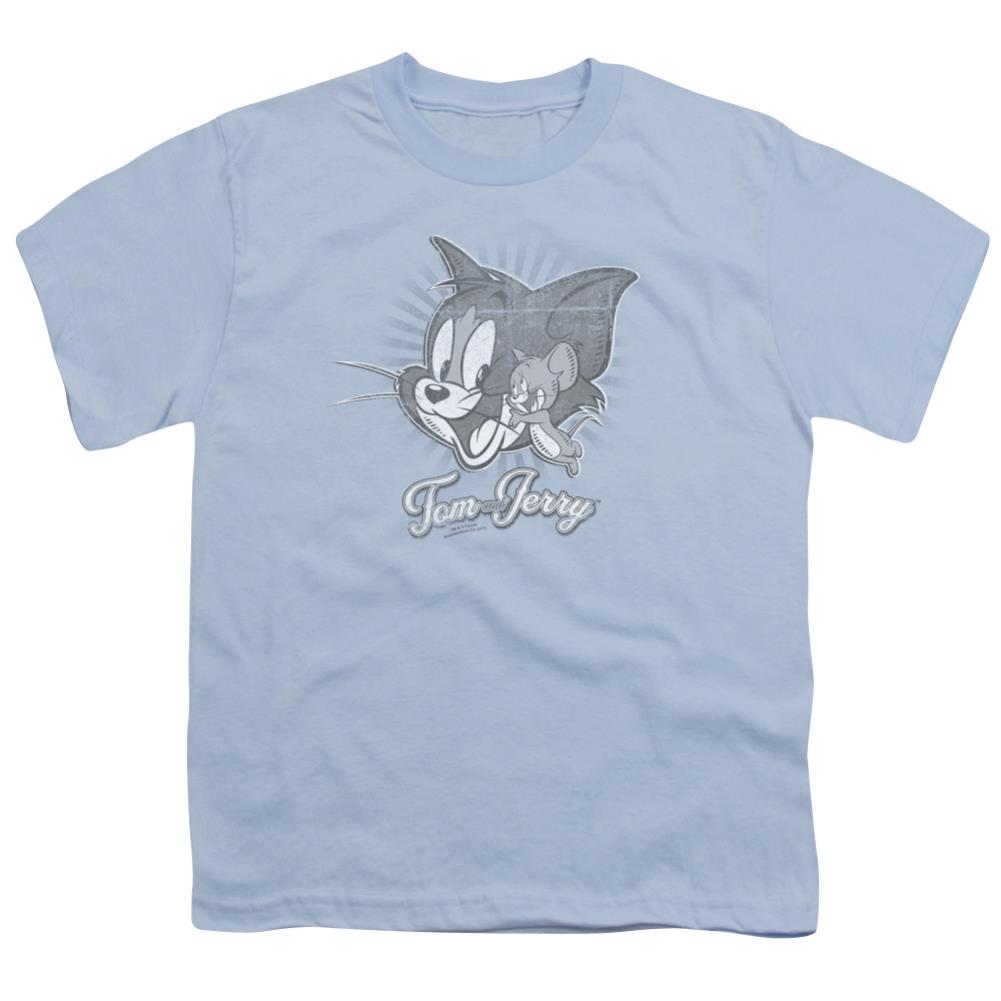 Tom And Jerry Classic Pals Youth 18/1 100% Cotton Short-Sleeve T-Shirt