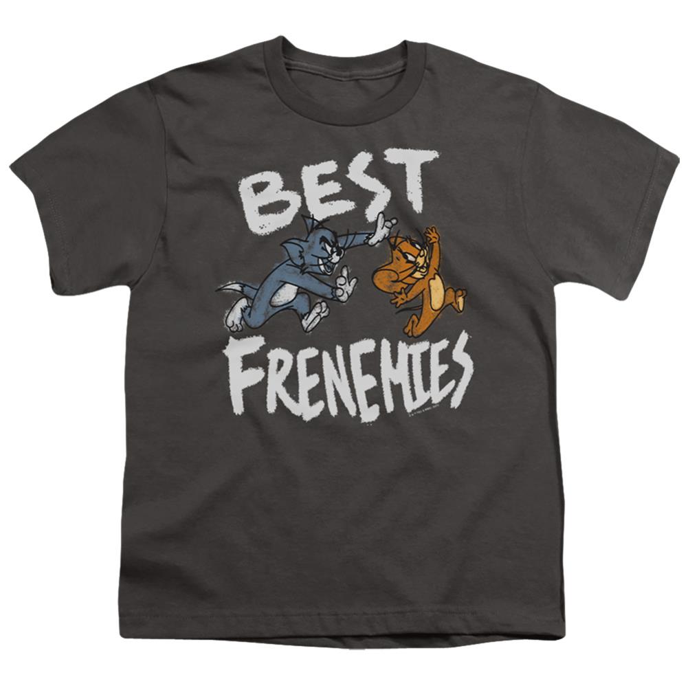 Tom And Jerry Movie Best Frenemies Youth 18/1 100% Cotton Short-Sleeve T-Shirt