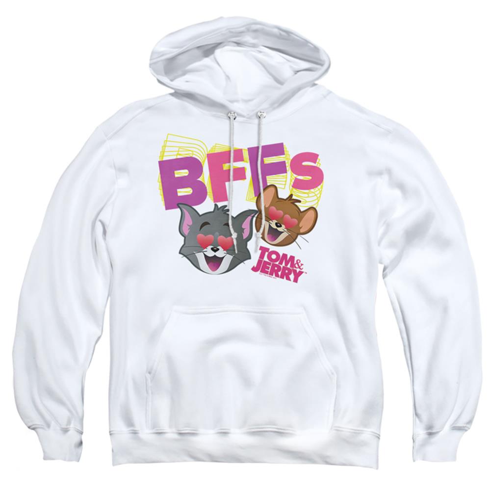 Tom And Jerry Movie Bffs Men's Pull-Over 75 25 Poly Hoodie