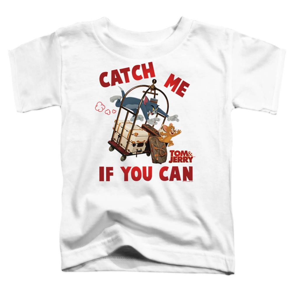 Tom And Jerry Movie Catch Me If You Can Toddler 18/1 Cotton Short-Sleeve T-Shirt