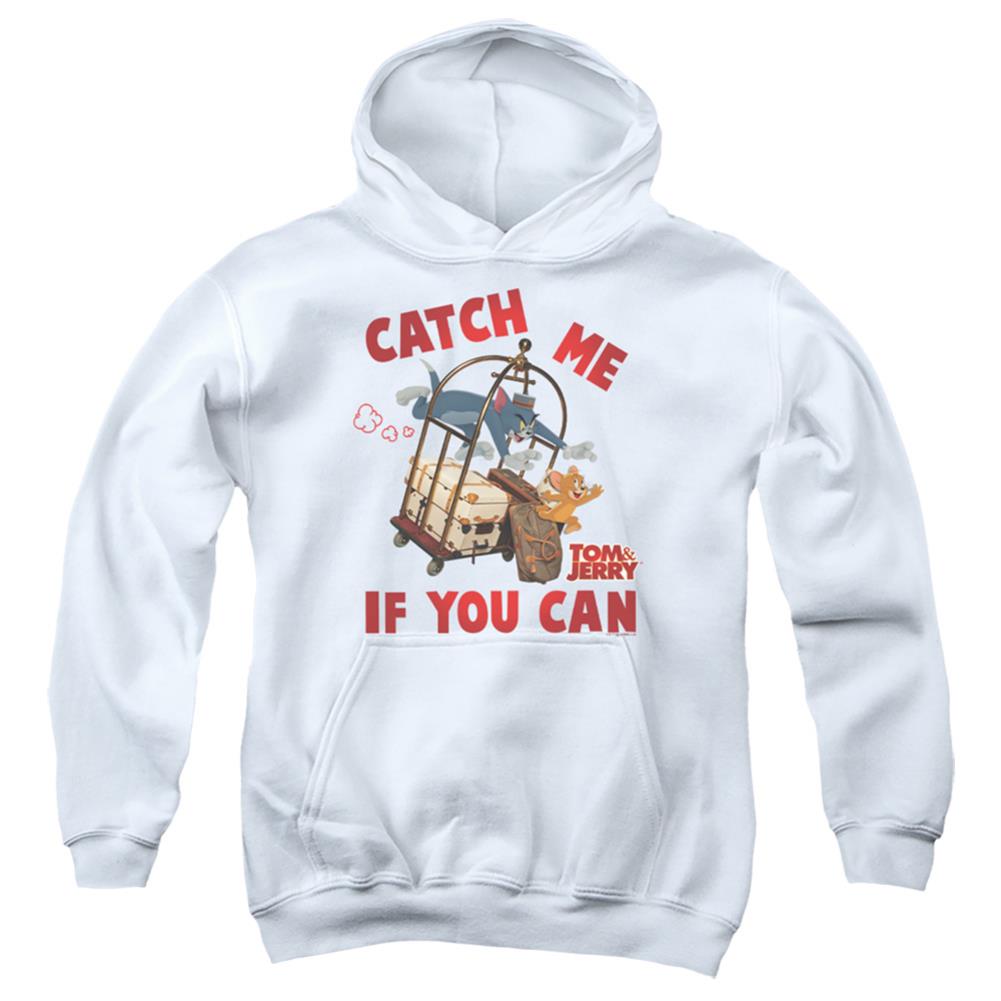Tom And Jerry Movie Catch Me If You Can Youth Cotton Poly Pull-Over Hoodie