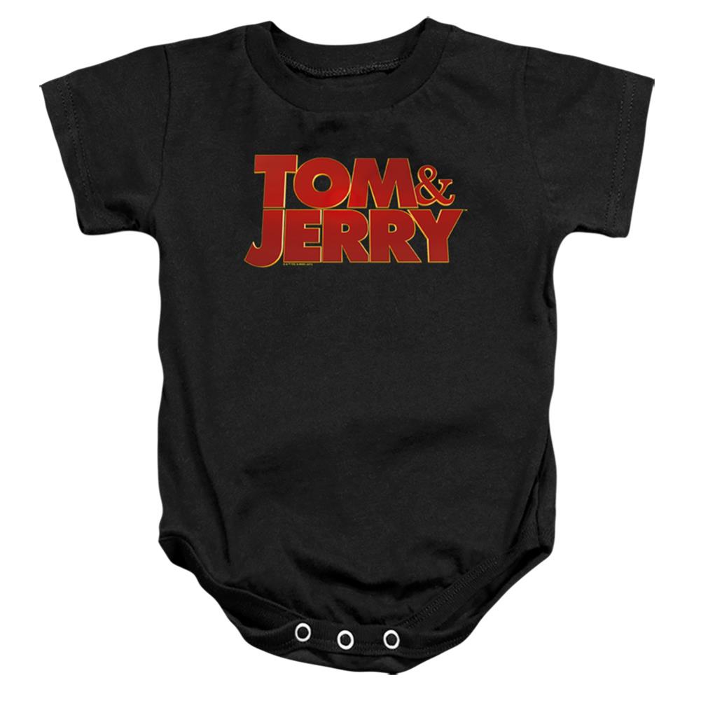 Tom And Jerry Movie Movie Logo Infant's Cotton SS Snapsuit