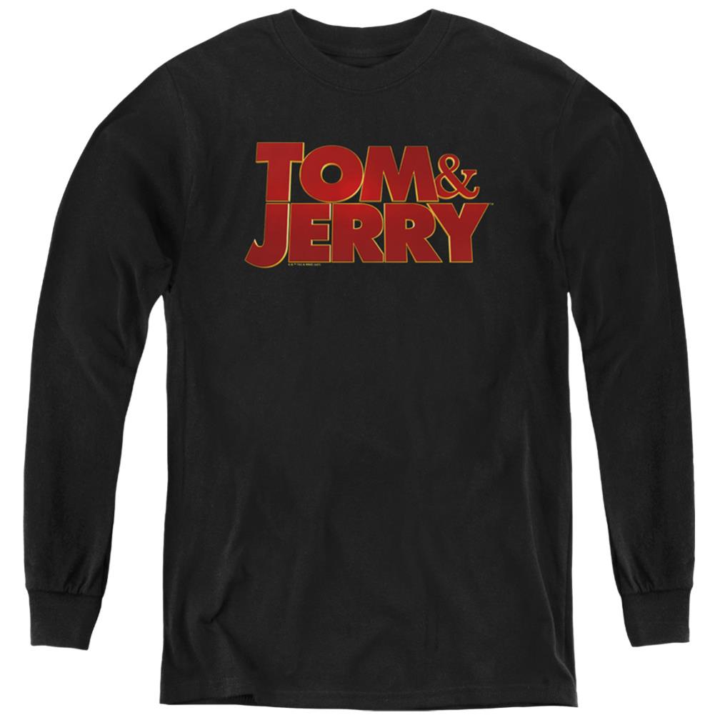 Tom And Jerry Movie Movie Logo Youth Long-Sleeve T-Shirt