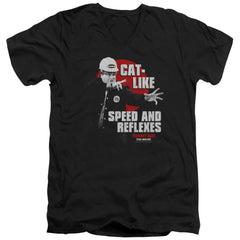 Tommy Boy Cat Like Men's 30/1 Cotton Slim V-Neck T-Shirt