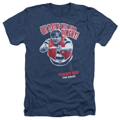 Tommy Boy Dinghy Men's 30/1 Heather 60 40 Poly Short-Sleeve T-Shirt