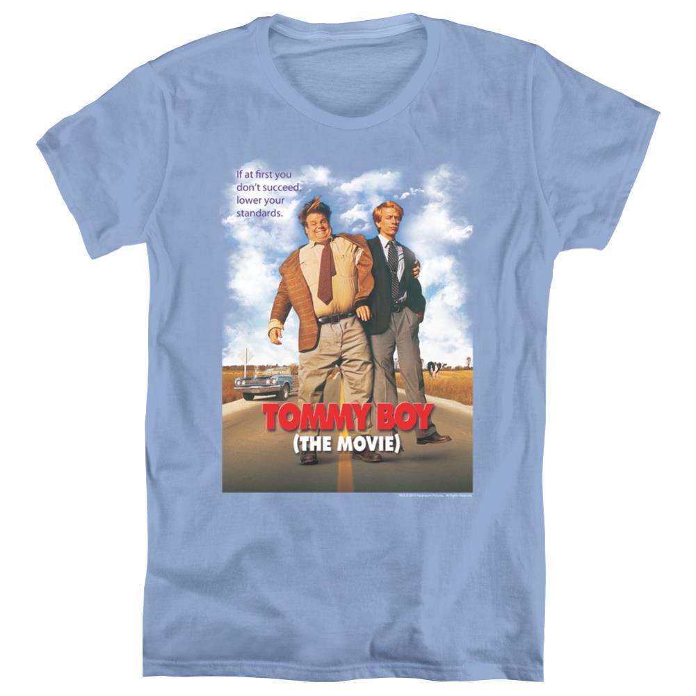 Tommy Boy Movie Poster Women's 18/1 Cotton Short-Sleeve T-Shirt
