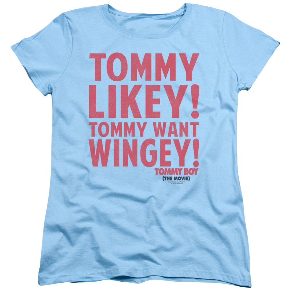 Tommy Boy Want Wingey Women's 18/1 Cotton Short-Sleeve T-Shirt